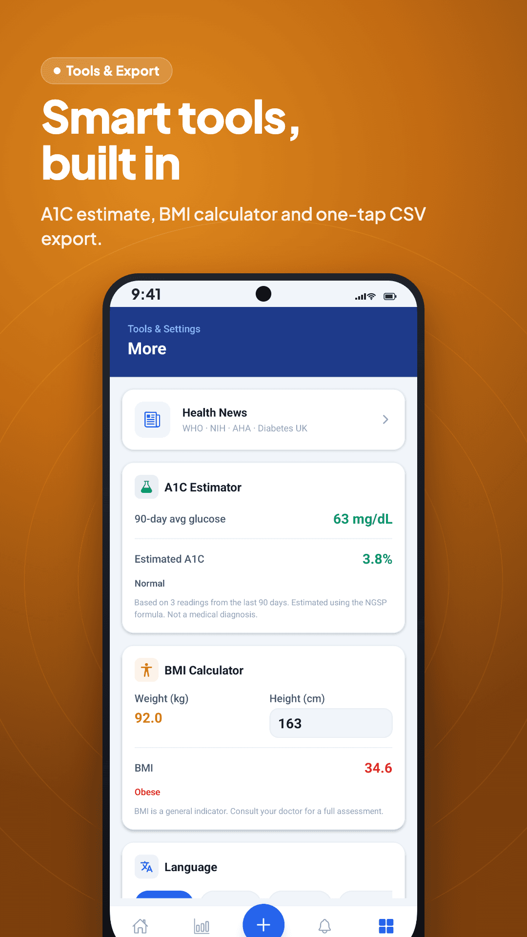 Blood Sugar Tracker & BP Log thumbnail 4