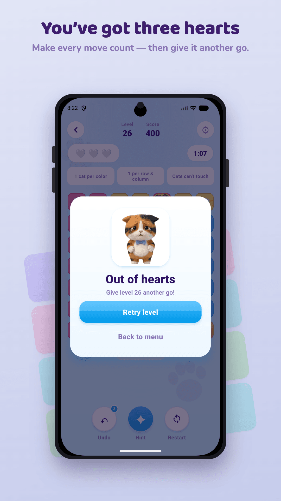CatQueens: Logic Puzzle Game thumbnail 5