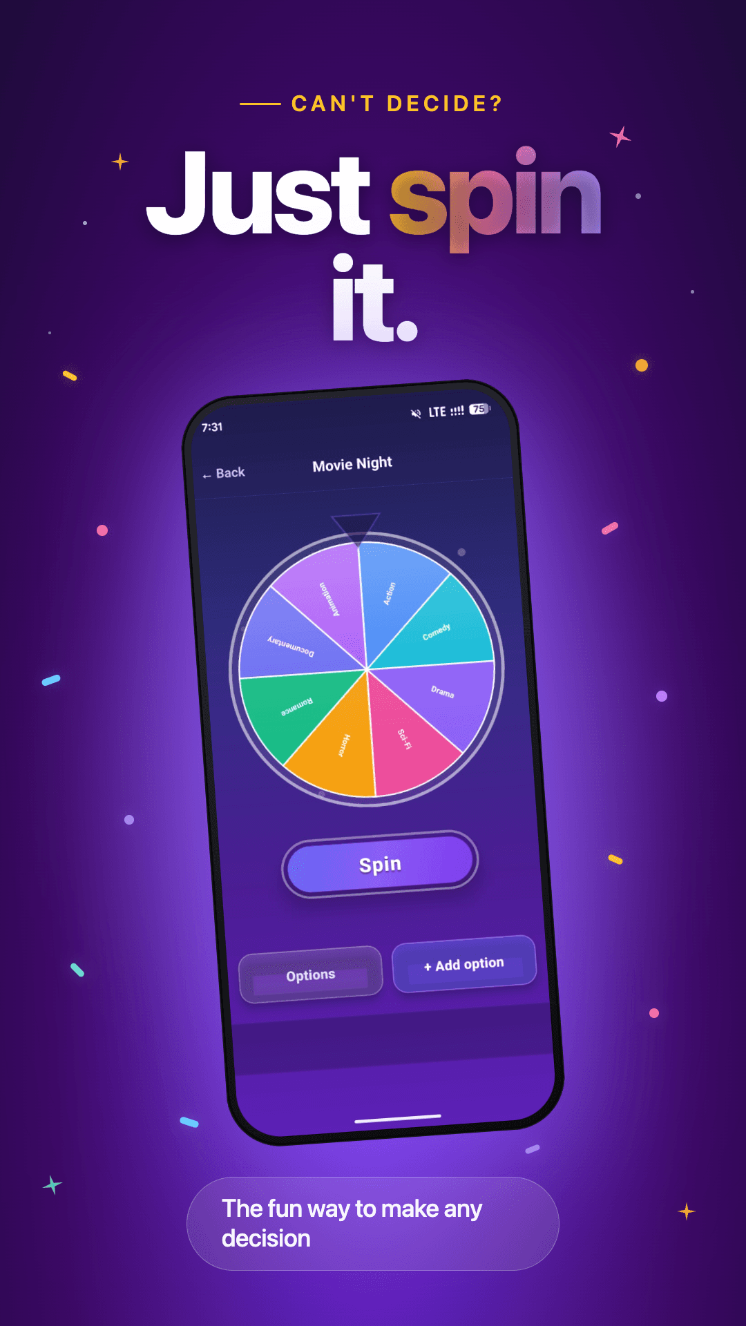 Spinora Spin Wheel screenshot 1